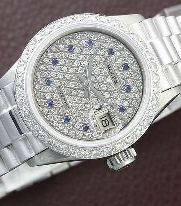 من أغلى ساعات رولكس، ساعة Datejust Ladies White Gold