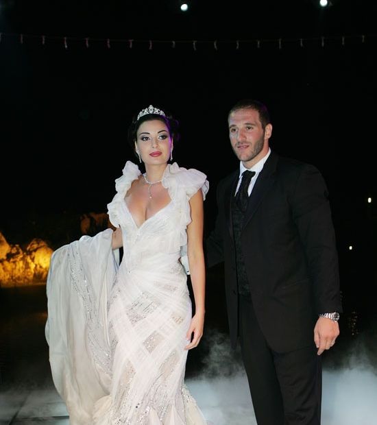 فساتين زفاف مشاهير العرب