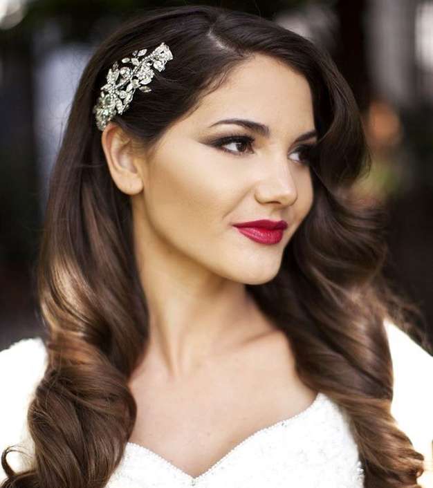 صور اجمل تسريحات شعر للعروس