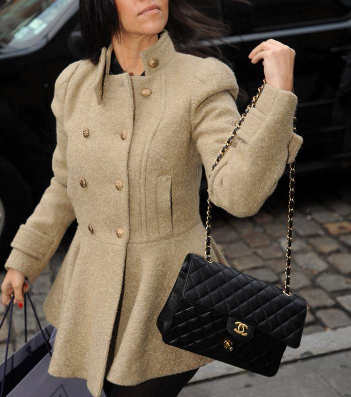 من شنط كورتني كارداشيان الابرز، حقيبة CHANEL Classic Flap Bag