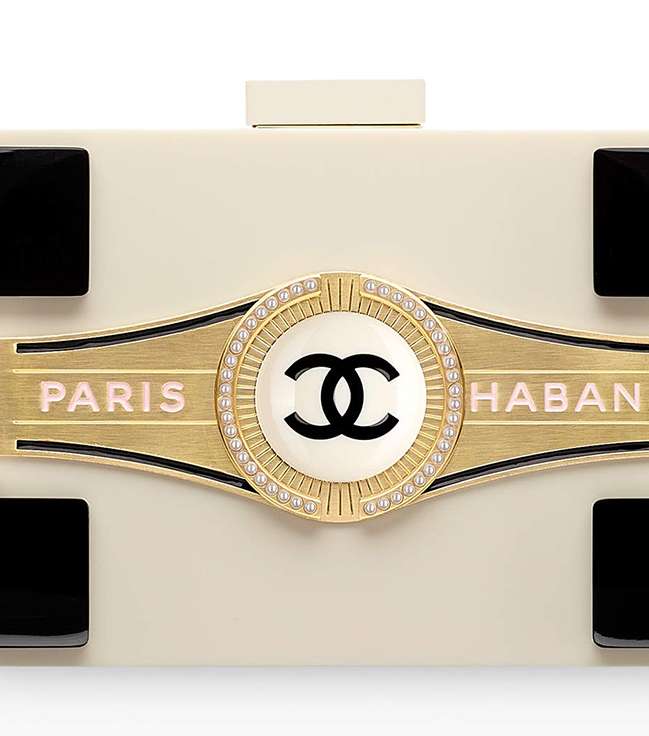 كلاتش مميز من CHANEL من مجموعة كروز كوبا 2017