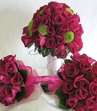 ورود الزفاف الزهريّة