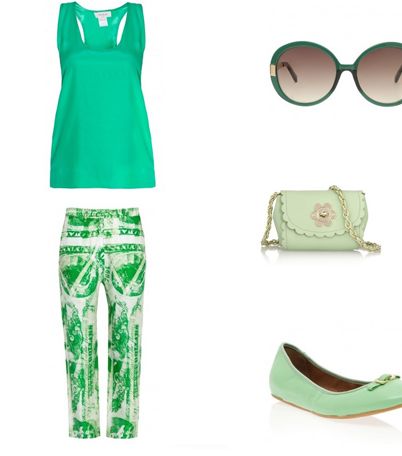 تألقي في ربيع 2013 بأجمل الملابس باللون الأخضر