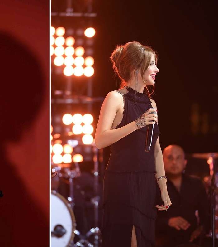 أناقة إطلالة نانسي عجرم في مدينة كان الفرنسيّة