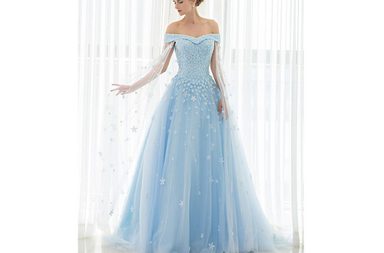 فساتين ناعمه طويله