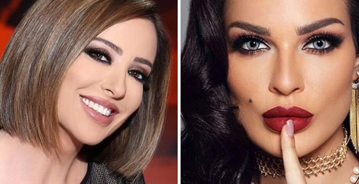 تسريحة الكعكة المرفوعة بين نادين نجيم ووفاء الكيلاني..من الأجمل؟