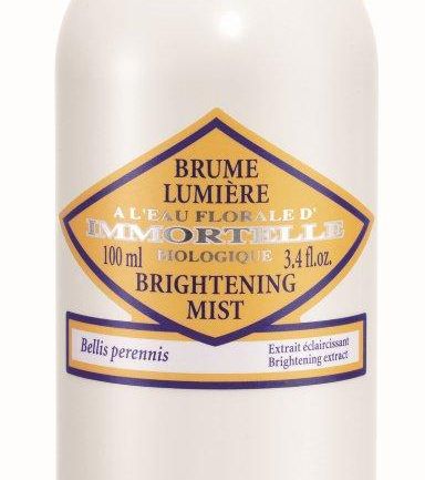 immortelle brightening moisture mist