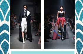 أجمل الفساتين الطويلة من مجموعة حسين بظاظا لشتاء 2018