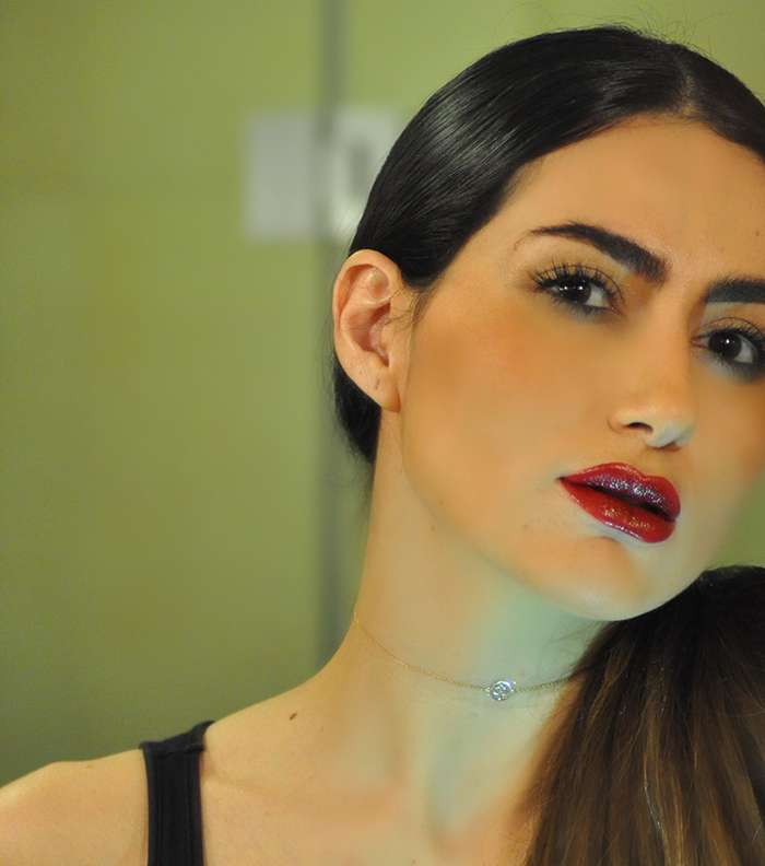 قلادة بموضة الـ Choker