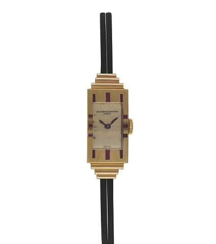ساعة Art Déco من مجموعة ساعات Vacheron الفاخرة