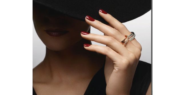 صور خواتم ماس من مجوهرات كارتييه للمرأة الرقيقة