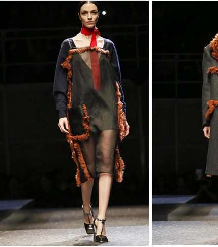 إكتشفي تصاميم برادا لشتاء 2015