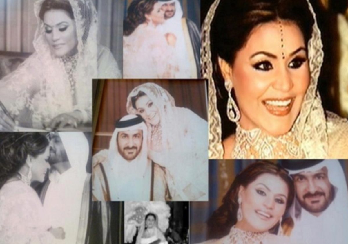 صور نادرة من حفل زفاف الفنانة أحلام