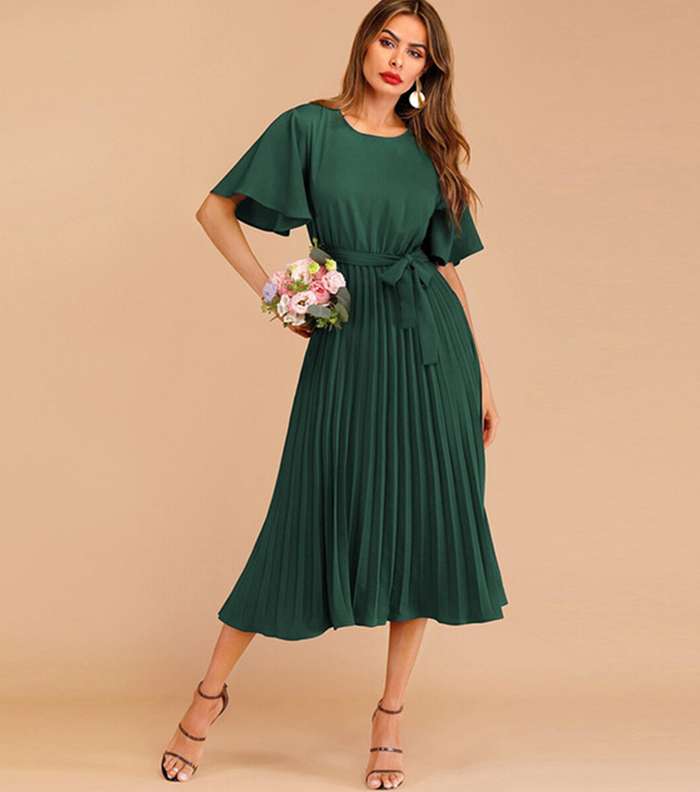 فساتين بليسيه طويلة