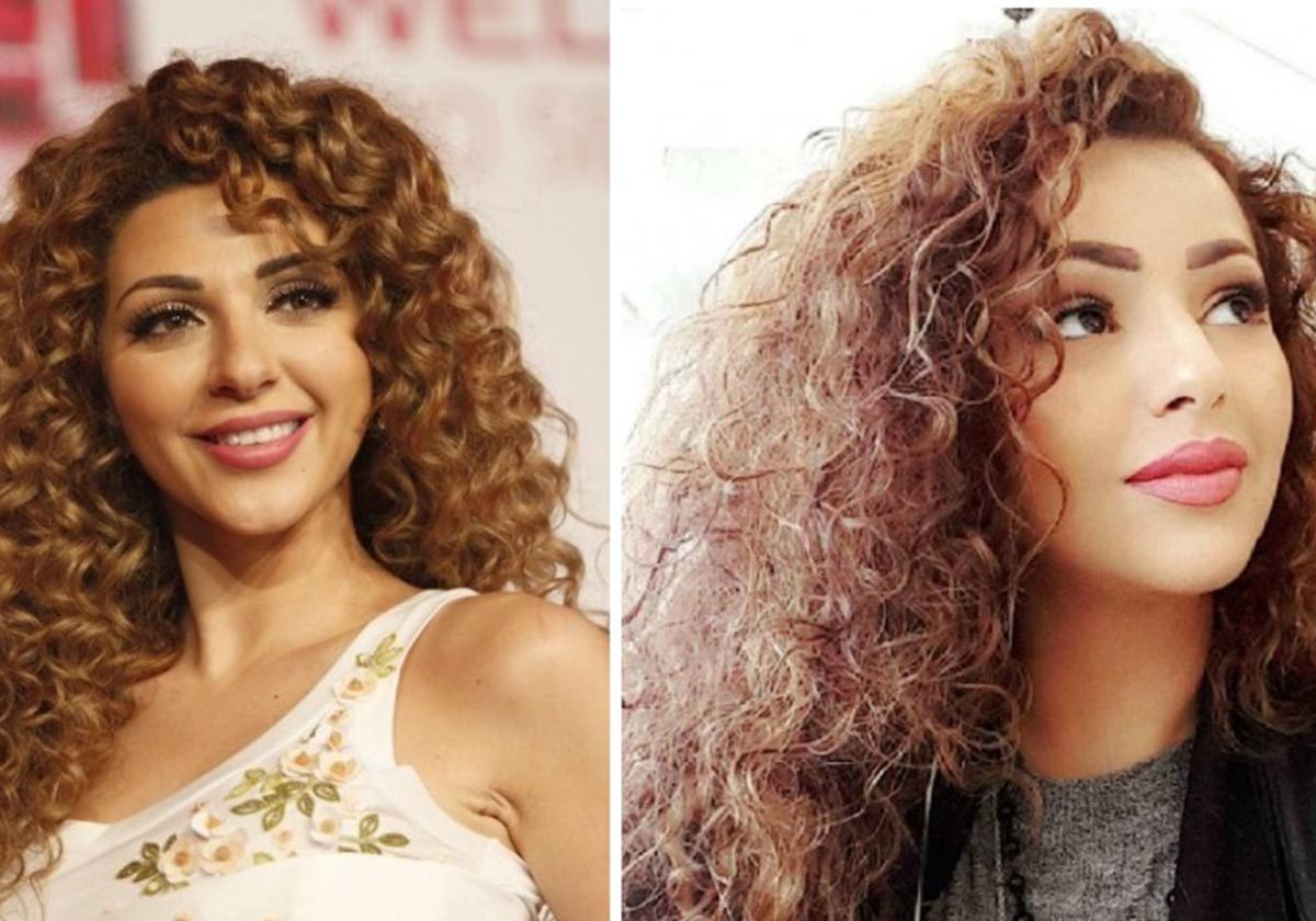 ميريام فارس وشبيهتها