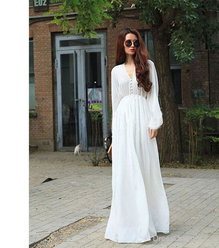 صور فساتين ناعمة طويلة