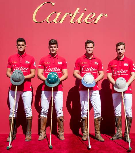 اجواء مميزة من حفل كارتييه بولو لسباق الخيل في دبي