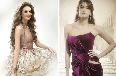 رينا شيباني تتألق باجمل الفساتين والأزياء