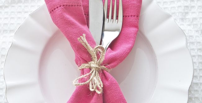 اتيكيت الشوكة والسكين