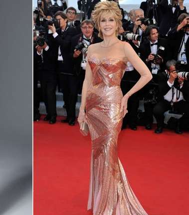 جاين فوندا تختار Atelier Versace لحفل كان 2012