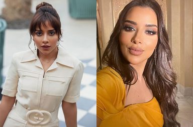 صور النجمات مع غرة قصيرة وبدونها