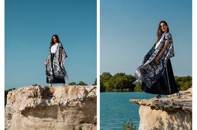 إطلالة من Dior