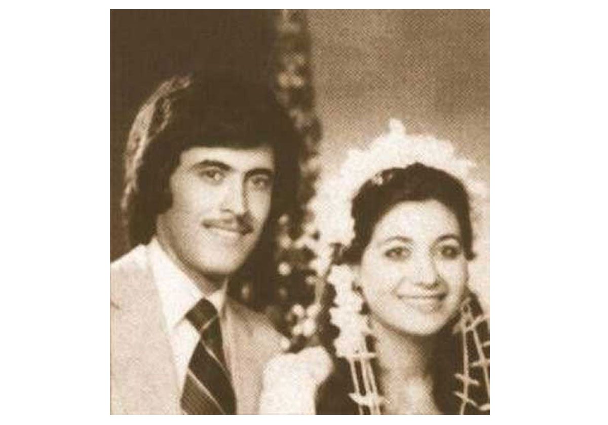 صورة نادرة لزفاف كاظم الساهر.. وزوجته السابقة تظهر للمرة الاولى!