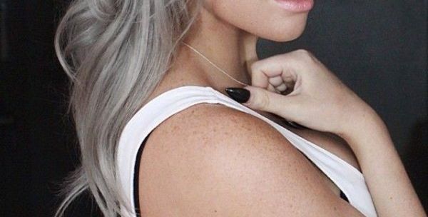 طريقة صبغ الشعر اشقر ثلجي