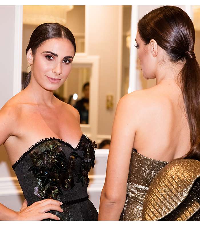 الفساتين المطرزة والمزينة بالكشاكش من Galeries Lafayette في دبي مول
