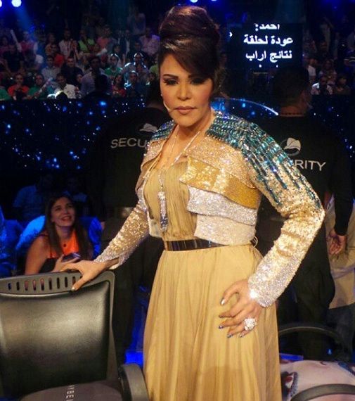 إطلالة أنيقة لأحلام بفستان من توقيع Tony Yaacoub