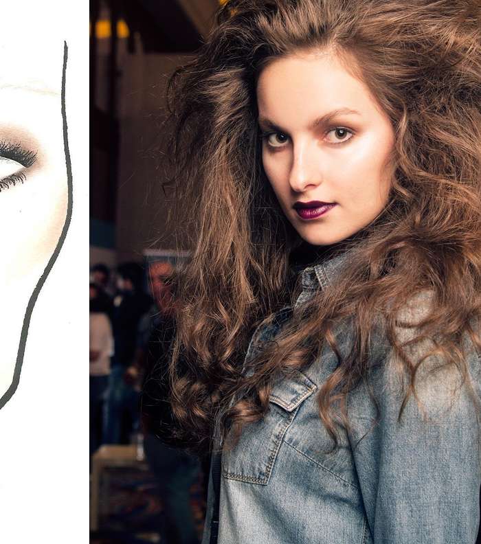 الأحمر البرغندي زيّن شفاه Kage معيداً ذاكرتنا إلى تسعينيات القرن الماضي