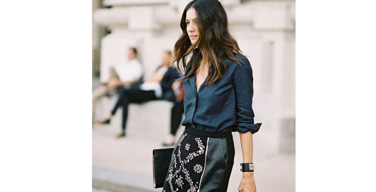 موضة جديدة لتنورة السكيني في شتاء 2018