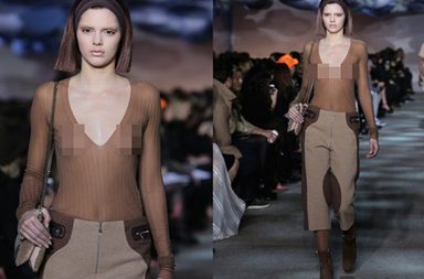 كيندال جينر في عرض مارك جايكوبز