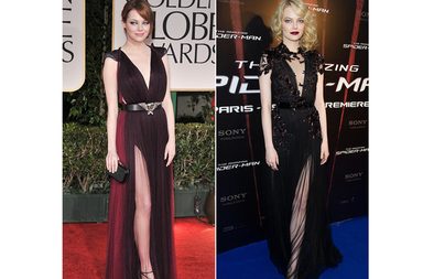 بالصور، إليك فساتين إيما ستون