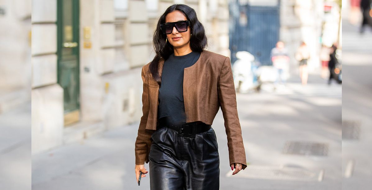 موديلات سروال الجلد ماذا ارتدي معه