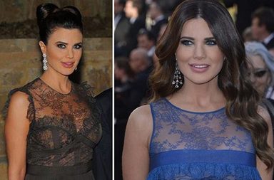 اختاري فساتين الدانتيل على طريقة منى أبو حمزة