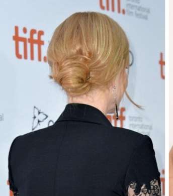 عفويّة كعكة الـ Updo المنخفضة مع نيكول كيدمان ونتلي بورتمان