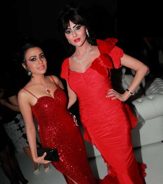 مريم حسين تختار الأحمر للمناسبات الرسمية