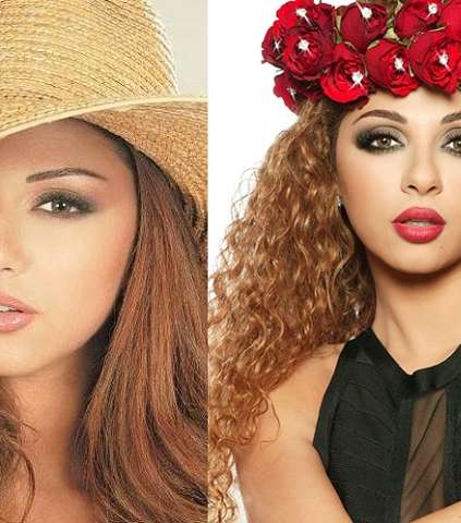 ميريام فارس بين الأحمر والنيود