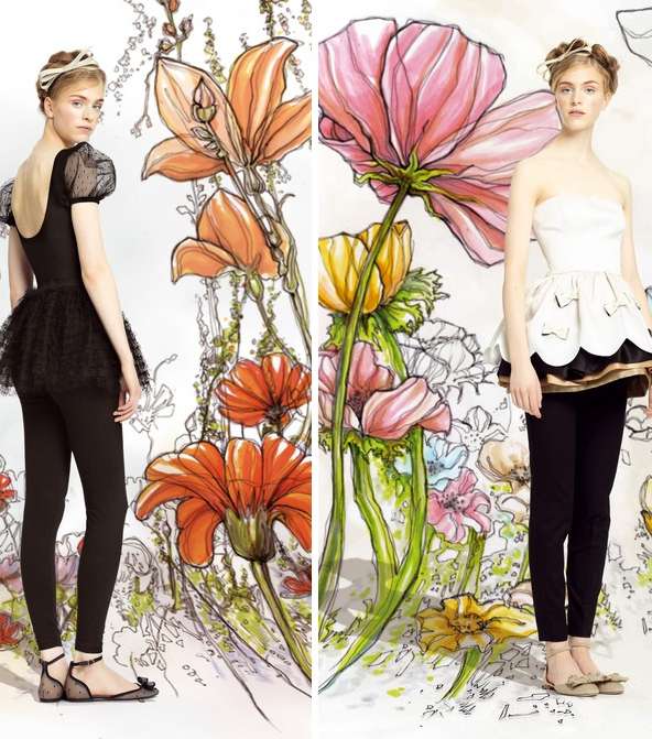 من مجموعة Red Valentino، اليك هذه الأزياء لربيع وصيف 2014