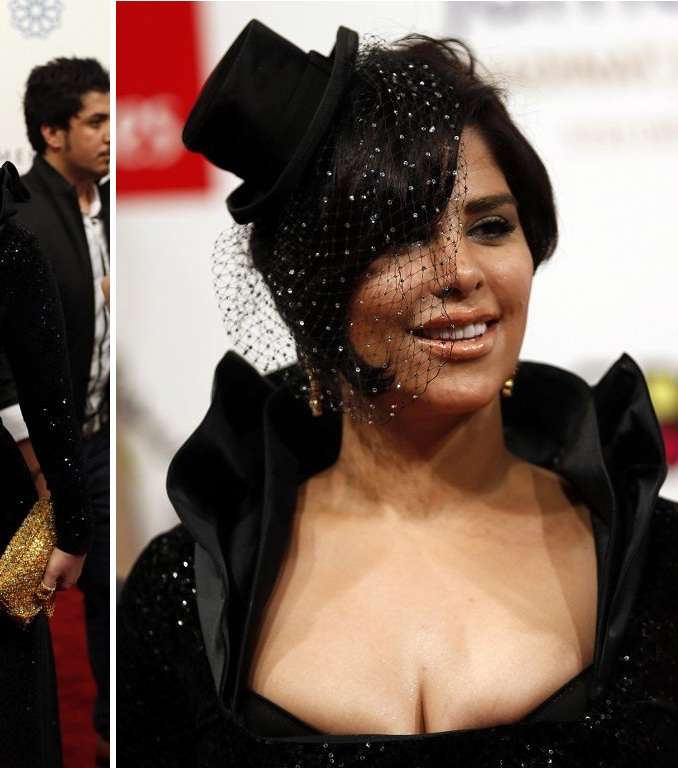 الفنانة ميساء في مهرجان دبي السينمائي الدولي
