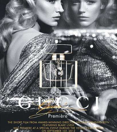 بلايك ليفلي وعطر Gucci