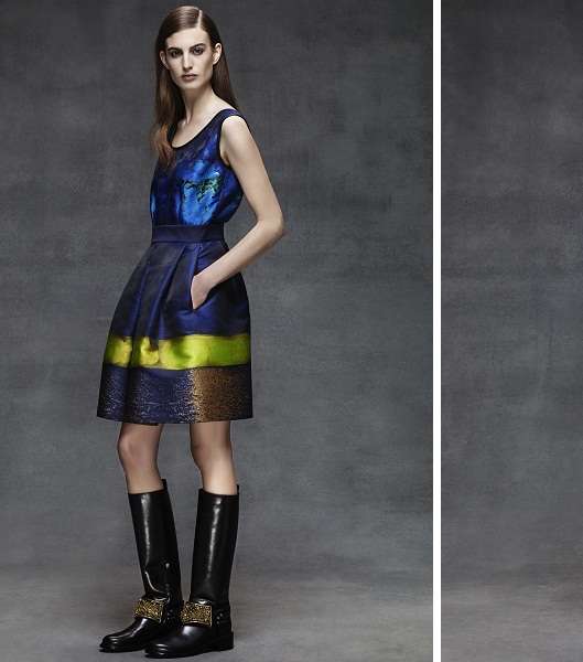 ألأناقة عنوان مجموعة أزياء Alberta Ferretti Pre-Fall 2014