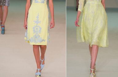 عرض أزياء Erdem لربيع 2013 من أسبوع الموضة اللندني