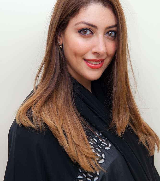 المصممة فاطمة الفردان من ضمن المشاركين بعروض Swarovski الممّيزة