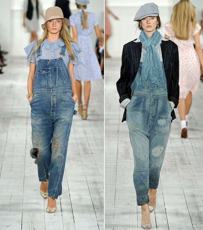 موضة الـ Overall تطغى على عروض الأزياء لموسم ربيع وصيف 2013
