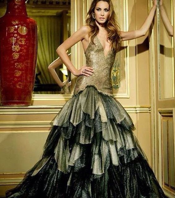 صور اجمل فساتين سهرات انستقرام