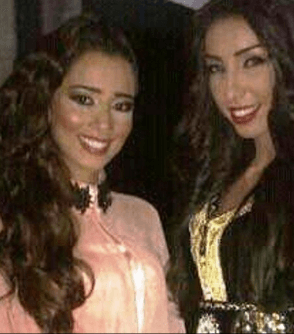 بلقيس أحمد فتحي مع نجمة