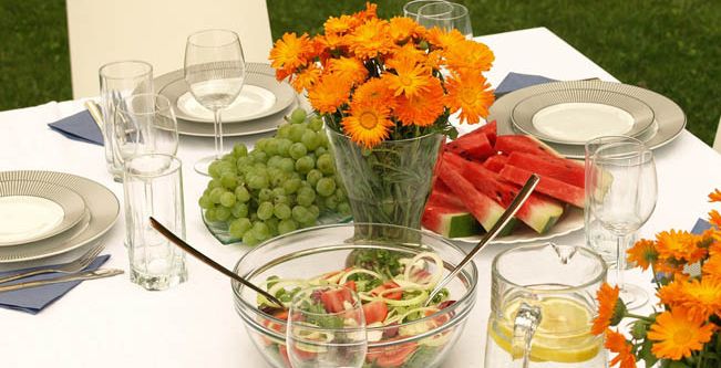 اتيكيت المائدة