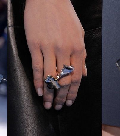 طلاء الأظافر النيود مع Chloé وديور وLanvin